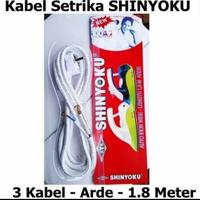 Gambar Kabel setrika Shinyoku universal arde isi 3 dan isi 2 kabel - 3 kabel dari MSBelektrik undefined 1 Tokopedia