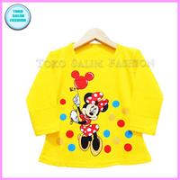 Gambar kaos anak cewek usia 4 tahun motif lengan panjang grosir baju anak - S dari Toko Salim Fashion undefined 1 Tokopedia