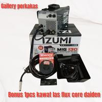 Gambar izumi mig 130a mesin las mig tanpa gas co2 130a migi 130 flux core dari Gallery perkakas undefined 2 Tokopedia