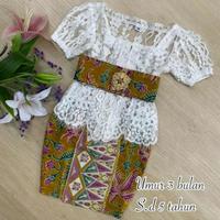 Gambar Set KEBAYA BROKAT KUTUBARU ANAK ANAK TERMURAH dari pasti-kebaya undefined 4 Tokopedia