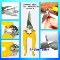 Gambar Gunting Seng / Gunting Baja Ringan - Plat Aluminium 8 INCH MULTIFUNGSI dari Toko Aneka Teknik_NEW undefined 3 Tokopedia