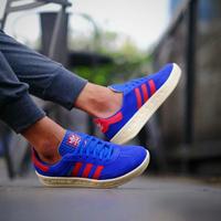 Gambar ADIDAS BARCELONA BLUE RED COLOUR WAY ORIGINAL100% MADE IN INDONESIA - blue red, 39 dari jawarrasneackers undefined 4 Tokopedia