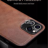 Gambar Leather Case Iphone 13 13 Pro 13 Pro Max X-Level Premium Leather Case - Brown, Iphone 13 Pro dari Multi Accesoris undefined 4 Tokopedia