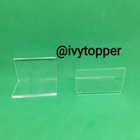 Gambar Siku Akrilik 3mm Acrylic Mika - 100x50 dari IvyTopper.SGS undefined 4 Tokopedia