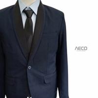 Gambar AECO Outfit Jas Blazer Pria Essential Navy - navy doop, S dari aecoindonesia undefined 2 Tokopedia
