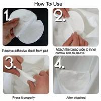Gambar Pelindung Ketiak Anti Basah Disposible Underarm Shields Putih dari Gils-Store undefined 1 Tokopedia