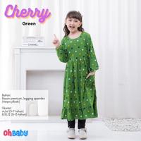 Gambar OH BABY Setelan Celana Baju Tunik Anak Polkadot Cherry - Mocca, M dari Baju Anak Muslim Syar&#39;i undefined 5 Tokopedia