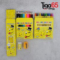 Gambar 365 STATIONERY SET #40972 Paket Alat Tulis Karakter Fancy - S8837B - Emoji1 dari 365belanja undefined 5 Tokopedia