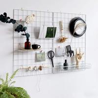 Gambar (GUNINCO) HIJANG WALL GRID Hiasan Dinding Rak Besi Dekorasi Foto Wire Grid Mesh - RAGAN BLACK dari DIAMOND HOME LIVING undefined 5 Tokopedia