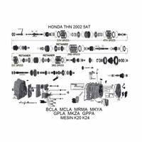 Gambar PACKING KAMPAS FILTER MATIC HONDA ACCORD CP REPAIR KIT 06112-R90-ARK dari Autoindomatic undefined 3 Tokopedia