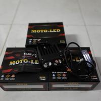 Gambar Moto LED double premium lampu tembak moto - Double dari Bangkit Acc undefined 2 Tokopedia