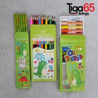 Gambar 365 STATIONERY SET #40981 Paket Alat Tulis Karakter Fancy - SM8867D-Hijau dari 365belanja undefined 5 Tokopedia