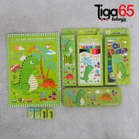 Gambar 365 STATIONERY SET #40981 Paket Alat Tulis Karakter Fancy - SM8867D-Hijau dari 365belanja undefined 4 Tokopedia
