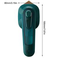 Gambar Dry Iron With Spray 30W 2 in 1 Setrika Uap Portable Low Watt 0738 - Hijau dari DeMurah Store undefined 5 Tokopedia