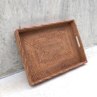 Gambar Lombok Authentic | Gabi Rattan Tray Square | Kerajinan Tangan Lombok - M dari Lombok Authentic undefined 1 Tokopedia