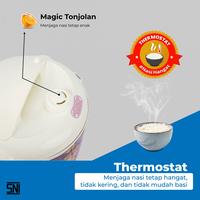 Gambar Miyako Rice Cooker Magic Warmer Plus 1.8 liter - MCM516 | MCM-516 dari Wahana Superstore undefined 2 Tokopedia