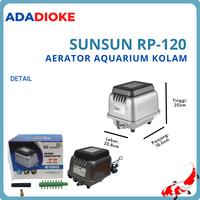 Gambar AERATOR SUNSUN RP120/RP 120 LITER/MENIT/POMPA UDARA KOLAM IKAN HI BLOW dari Adadioke Store undefined 2 Tokopedia