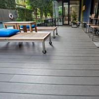 Gambar Durawood Hollow Board WPC 2400x55x25Mm Side Cover Motif Kayu GW031 - Hitam dari Yhara & Yasmine Shop undefined 3 Tokopedia