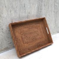 Gambar Lombok Authentic | Gabi Rattan Tray Square | Kerajinan Tangan Lombok - M dari Lombok Authentic undefined 2 Tokopedia