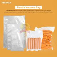 Gambar Plastik Vakum POLOS 90 mc / Vaccum Sealer / Vacum Nylon / Sinbo - 23x34 dari Pendekar Kemasan Sakti undefined 1 Tokopedia