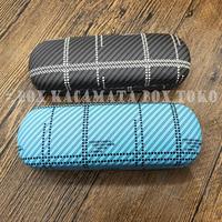 Gambar Box Kacamata / Tempat Kacamata Hard Case Motif Kotak Terbaru A7 - BROWN, KOMBO 1 dari Bertha Indonesia undefined 4 Tokopedia
