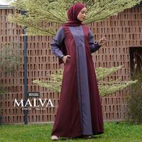 Gambar Gamis Sarimbit Keluarga Murah Modern Malva Dress Terbaru MySure - Greystone, M dari Toko Aliyah Hijab undefined 4 Tokopedia