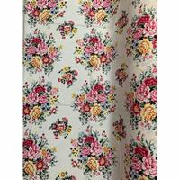 Gambar KAIN BAHAN RAYON VISCOSE METERAN MOTIF BUNGA - Putih dari MaiiCollection undefined 2 Tokopedia