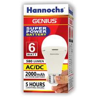 Gambar Lampu led Hannochs genius emergency 6 W / magic AC DC 6 watt dari pinangasri undefined 1 Tokopedia