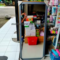 Gambar Cermin Tebal 50x120 cm Kaca Cermin berkualitas dari mahaputraatk undefined 3 Tokopedia