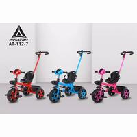 Gambar Sepeda Anak Roda 3 (Tiga) Tricycle Stroller Aviator AT-115 by Pacific - 115 Merah dari Seven Kado undefined 5 Tokopedia