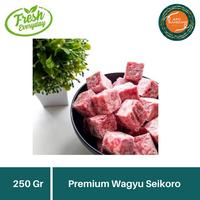 Gambar Premium Wagyu Saikoro 250rg Meltique Daging Sapi Grill Shabu Bite Cube dari AFCBANDUNG undefined 1 Tokopedia