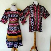 Gambar baju tenun couple etnik dari Baju dan kain tenun undefined 1 Tokopedia