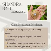 Gambar Shandra Jewelry - Set Bros Alpaka Gada Zircon Med - Ungu dari Shandra Bali undefined 4 Tokopedia