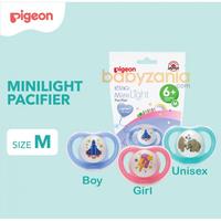 Gambar Pigeon Mini Light Pacifier Empeng Bayi - 6 bULAN, Biru dari Naswa Baby Shop undefined 3 Tokopedia