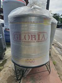 Gambar Toren Tangki Air Stainless Stell Gloria G1000 Kaki 1000L Tebal 0.5mm dari SinarBaruKetapang undefined 2 Tokopedia