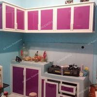 Gambar Kitchen Set Minimalis Modern Alumunium PVC Anti Rayap Custom dari MJ Kayu Sejahtera undefined 1 Tokopedia