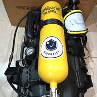 Gambar breathing apparatus 6Ltr SCBA oksigen Self Contained Breathing 300bar dari pusat safety marine undefined 1 Tokopedia