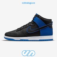 Gambar NIKE Dunk High Retro SE Black White Hyper Royal - ORI 100% Authentic - 40 dari COBALAGI.CO undefined 1 Tokopedia