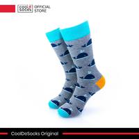 Gambar CoolDeSocks Original | Kaos Kaki Fashion - Whales - Blue Grey dari CoolDeSocks undefined 2 Tokopedia
