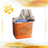 Gambar CLARIS 2396 Keranjang / Basket Pakaian Baju Laundry Elmore LARGE dari Saudara Inti Perkakas undefined 2 Tokopedia
