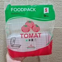 Gambar Foodpack Tomat ukuran SMALL - Mika makanan Food pack S - isi 50pcs dari BCA AKSESORIS undefined 1 Tokopedia