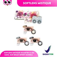 Gambar SOFTLENS MISTIQUE DIAMETER 16 MM - Cokelat dari WIN SHOP SOLO undefined 1 Tokopedia