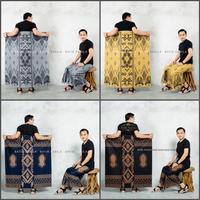 Gambar SARUNG BATIK TERBARU MURAH|SARUNG PEKALONGAN|SARUNG PALAIKAT WADIMOR - Terompah Navy dari Batik putra Abbad undefined 2 Tokopedia