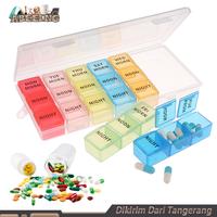 Gambar Kotak Obat 7 Hari Pill Tablet Box Tempat Obat Harian Medicine Box - Iridescence dari Abeeing undefined 1 Tokopedia