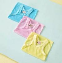 Gambar 1 Lusin / 12 Pcs KAOS DALAM BAYI WARNA Singlet Bayi Warna - Putih, S (0 - 3 bulan) dari CandyBaby23 undefined 1 Tokopedia