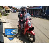 Gambar windshield honda beat new fi universal kaca tameng angin motor - Hitam dari hartbox undefined 4 Tokopedia