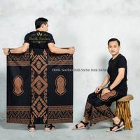 Gambar SARUNG BATIK TERBARU MURAH|SARUNG PEKALONGAN|SARUNG PALAIKAT WADIMOR - Terompah Navy dari Batik putra Abbad undefined 5 Tokopedia
