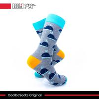 Gambar CoolDeSocks Original | Kaos Kaki Fashion - Whales - Blue Grey dari CoolDeSocks undefined 5 Tokopedia