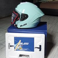 Gambar helm njs kairoz / njs kairoz grey glossy / helm njs kairoz stone grey - easy green, M dari Dwic hijab undefined 5 Tokopedia