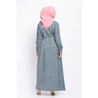 Gambar dress muslim baju gamis wanita dewasa gleen blue edisi guntur garut - M dari Future2 undefined 4 Tokopedia